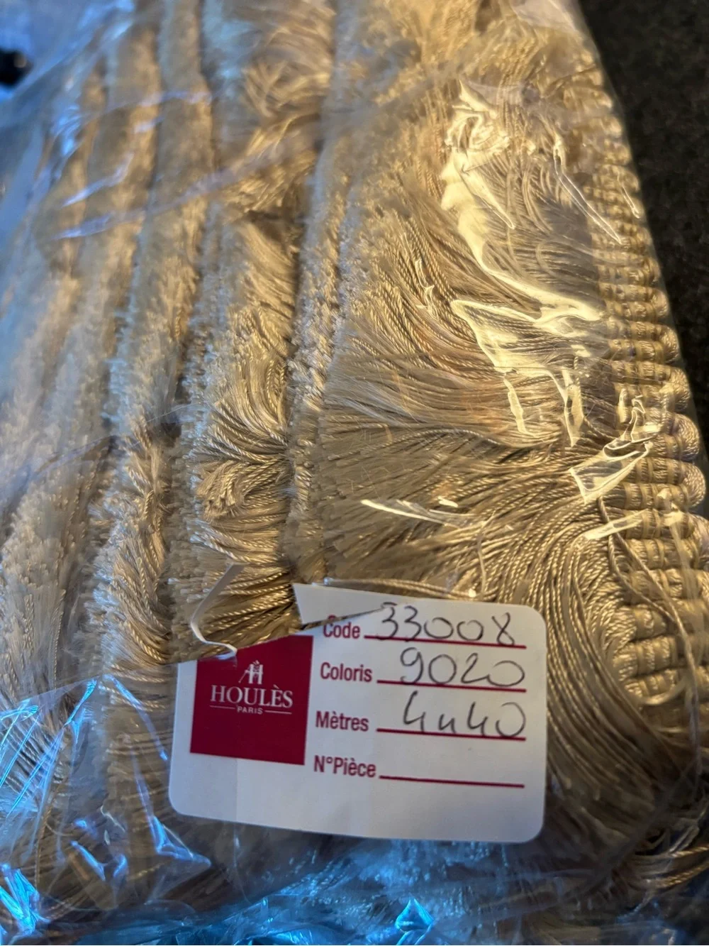HOULÈS Paris Gold Tassel Trim Lot French Passementerie Fringe 33008 9020